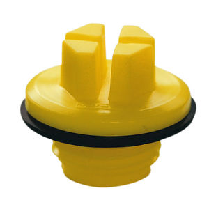 Toroid-Stopfen / Gewinde / Nylon / geschlitzt
