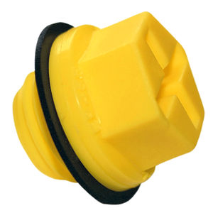 sechseckiger Stopfen / Gewinde / Nylon / Ring-Lippen