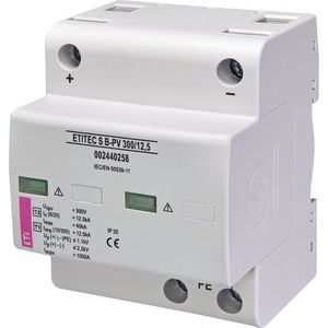 Überspannungsableiter Typ 1 / zweipolig / DIN-Schienen / für Photovoltaikanlage