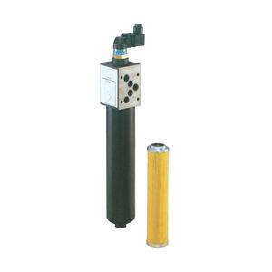 Flüssigkeitsfilter / hydraulisch / Patronen / in Reihe