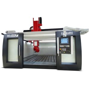 CNC-Bearbeitungszentrum / 5-Achs / vertikal / Brücken / für Aluminium