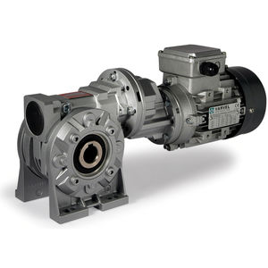 AC-Elektrogetriebemotor / Winkelumlenkung / mit Schnecke / Schneckenzahnrad