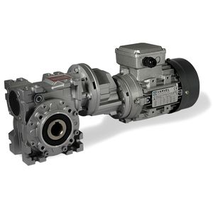 AC-Elektrogetriebemotor / Winkelumlenkung / Schnecken / Schneckenzahnrad