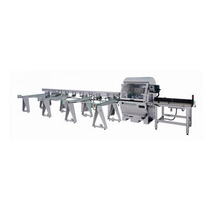 Schneidanlage für Aluminium / Rundmesser / CNC / mit Förderer