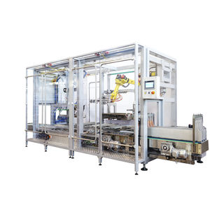 Pick-and-Place-Kartonpacker / automatisch / für Flaschen