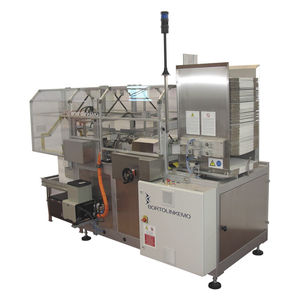 automatischer Kartonaufrichter / Hotmelt-Klebstoff
