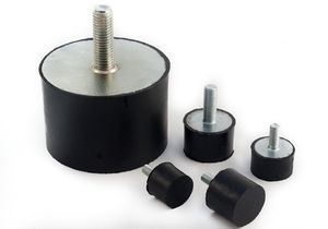 Vibrationsdämpfer / Friktion / aus Elastomer