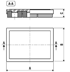 Vibrationsdämpfer / Friktion / Schwerlast / für Klimaanlagen