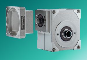 Schnecken-Servogetriebe / Winkelumlenkung / für Servomotor