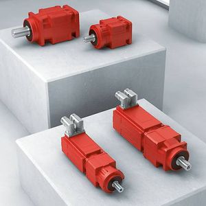 AC-Servogetriebemotor / Koaxial / Planeten / mit geringem Spiel