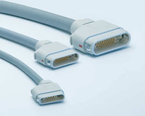 Datensteckverbinder / Koaxial / rechteckig / Push-Pull