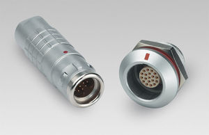 Audio/Video-Steckverbinder / Koaxial / Rund / Push-Pull