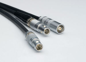 RF-Steckverbinder / Koaxial / Rund / Push-Pull