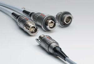 Hybrid-Steckverbinder / Koaxial / Push-Pull / mehrpolig