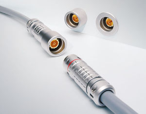 RF-Steckverbinder / Koaxial / Push-Pull / wasserdicht