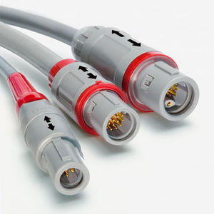 RF-Steckverbinder / Koaxial / Push-Pull / mehrpolig