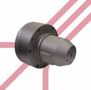 selbstexpandierbare Spindel für Spule