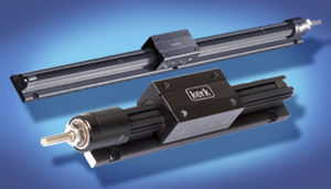 Schiene für Linearführungen / Edelstahl / Aluminium / Rollen