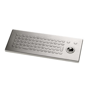 Büro-Tastatur / mit mechanischen Tasten / 68 Tasten / Trackball