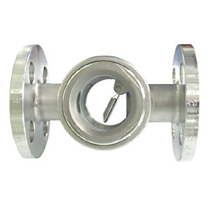 Edelstahl-Schauglas / Flansch