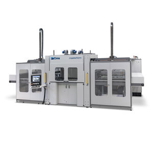 Thermoformmaschine für Kunststoffplatten / automatisch / Vakuum