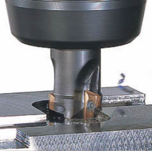 Fräser für Ecken / Schaft / Wendeplatten / Schrupp