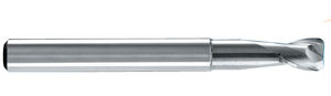 Vollmetall-Fräser / Wolframkarbid / für Aluminium / mit Zylinderschaft