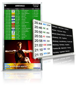 LED-Monitor / 1920 x 1080 / auf Rahmen