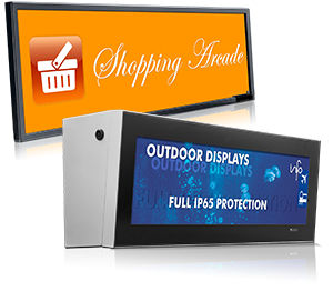 LCD/TFT-Monitor / 1920 x 510 / einbaufähig / breit