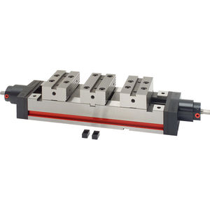 Schraubstock für Werkzeugmaschinen / hydraulisch / modulierbar / aus gehärtetem Stahl