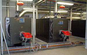 Warmwasserkessel / Heizöl / Biomasse / Biogas