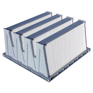Druckluftfilter / Platten / V-förmig / Druck
