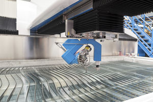Wasserstrahlschneidmaschine / 3D-Wasserstrahl / CNC / kompakt
