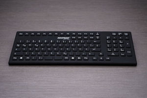 Büro-Tastatur / mit mechanischen Tasten / aus Silikon / wasserdicht