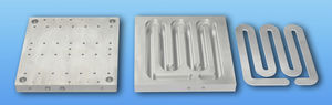 Aluminium-Kühlkörper / reibrührgeschweißt
