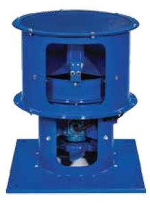 Dachventilator / axial / für Rauchabzug / Luftumwälz