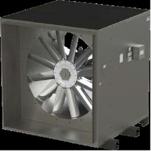 Axialventilator / Ablauf / Luftumwälz / kanalisierbar