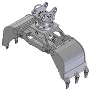 Standardschaufel / für Bagger / für Stein