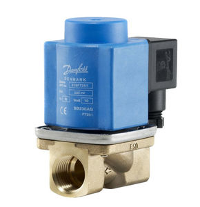vorgesteuertes Magnetventil / 2/2-Wege / NC / Wasser