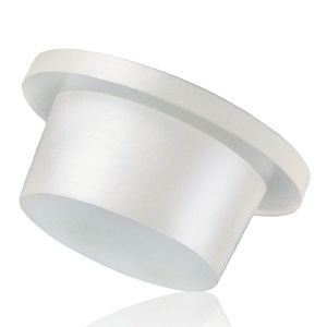 konischer Stopfen / gewindelos / Polyethylen mit niedriger Dichte LDPE / Flansch