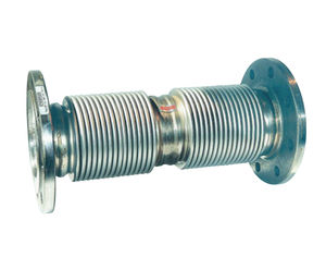 Metallkompensator / rund / Flansch / für Heizungen