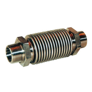 Metallkompensator / rund / zum Einschrauben / für Wasser