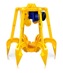 flacher Greifer / mechanisch / Schrott