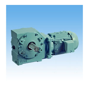 3-Phasen-Elektrogetriebemotor / Winkelumlenkung / mit Schneckengetriebe / Schneckenzahnrad