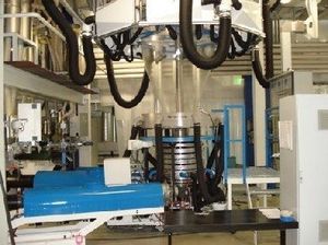 Blasfolienextrusionsanlage / für HDPE