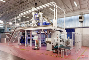 Flachfolien-Coextrusionsanlage / Mehrschicht / für Stretchfolien