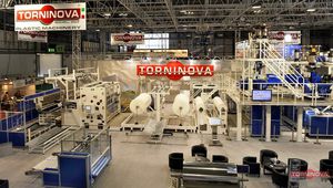 Flachfolien-Extrusionsanlage / für LDPE / Mehrschicht / für Luftpolsterfolien