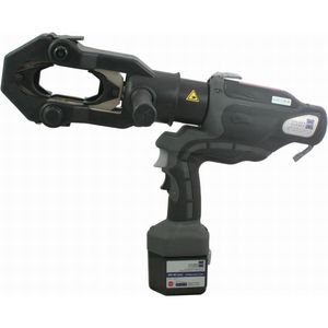 hydraulisches Crimpwerkzeug / für Kabelschuhe / für Steckverbindung / batteriebetrieben