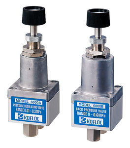 Handventil / Druckregel / für Gas