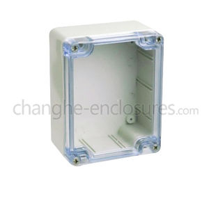 wandmontierte Abzweigdose / IP65 / Kunststoff / mit transparentem Deckel